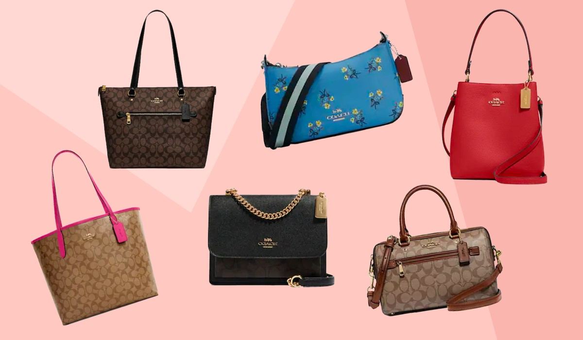  Buy leather coach bags types + price 