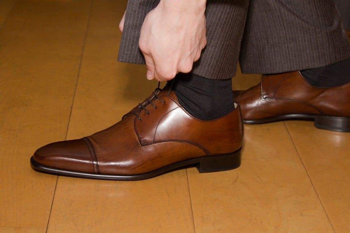  Purchase brown leather shoes mens that are breathable 