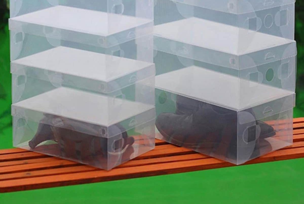  Plastic shoe box containers | buy at a cheap price 