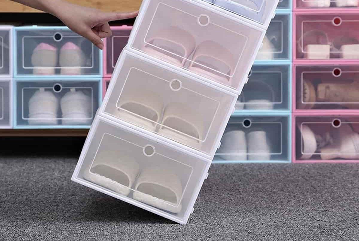  Plastic shoe box containers | buy at a cheap price 