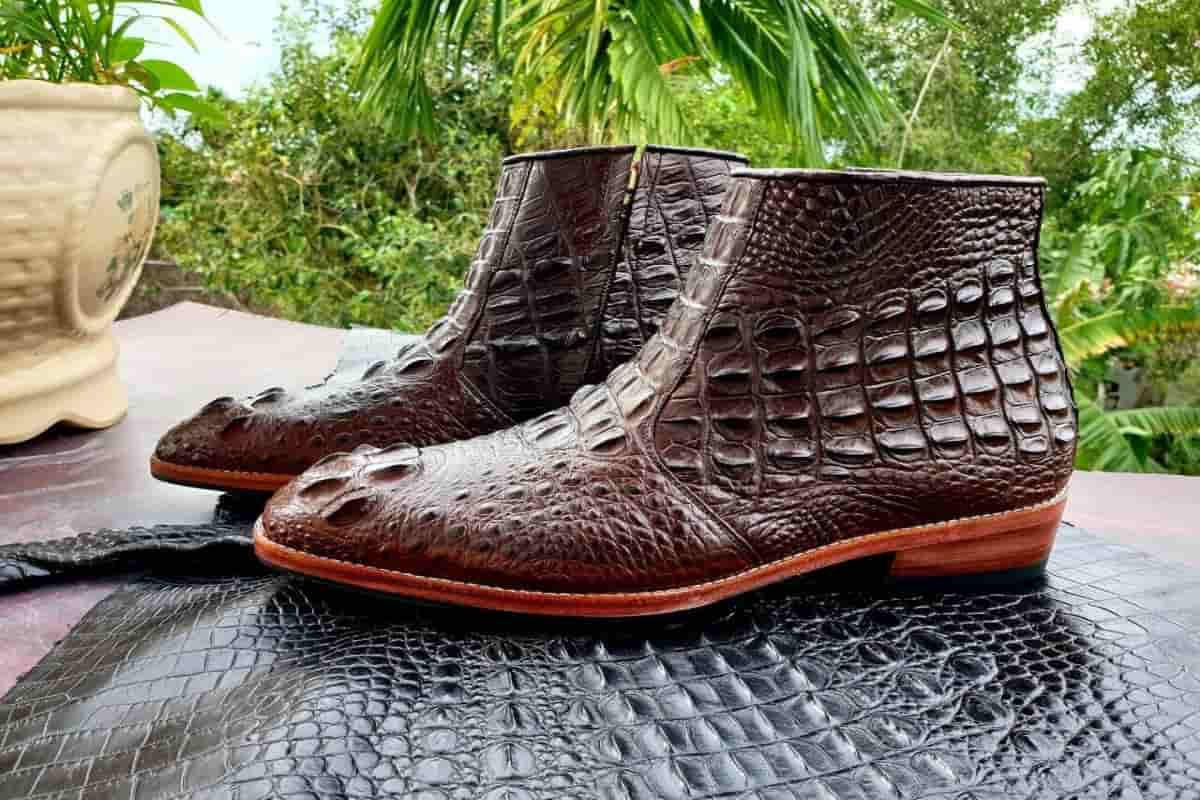  Buy And Price alligator leather skin shoes 