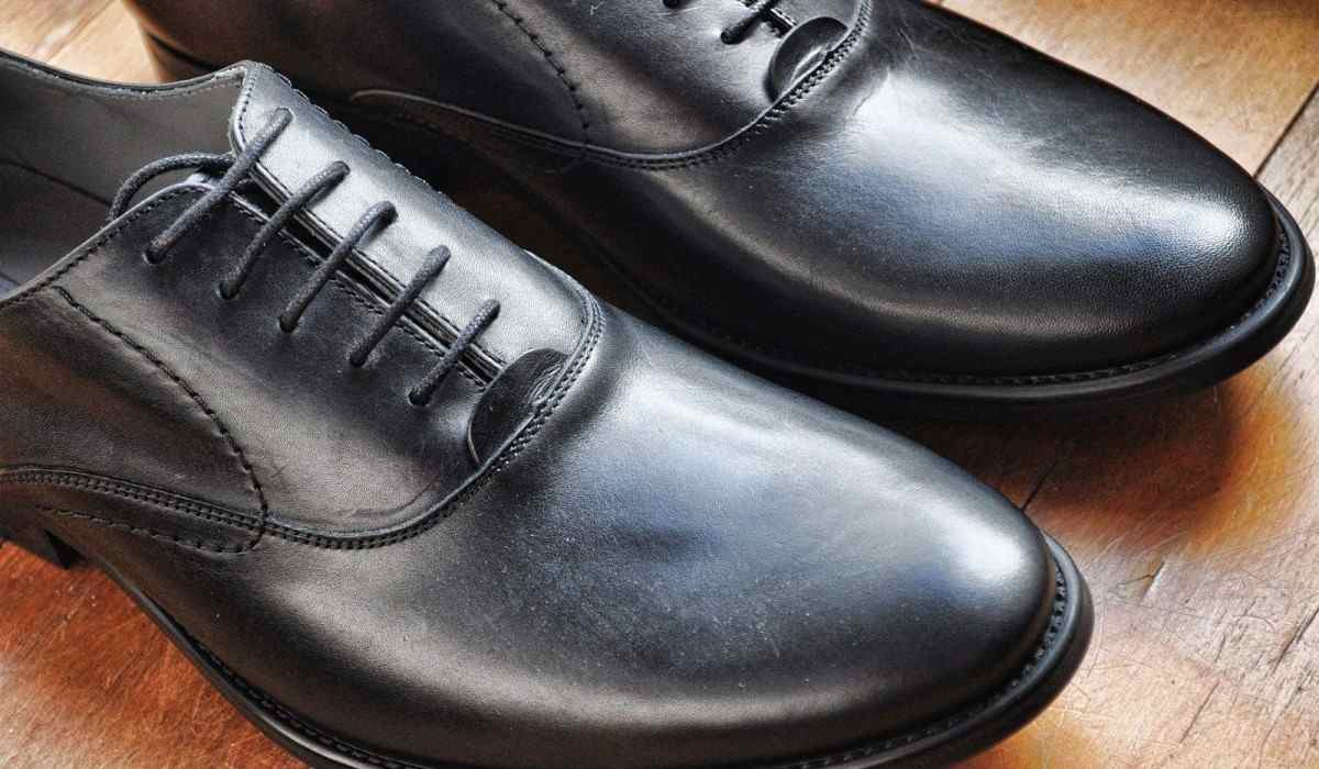  Black formal leather shoes + price 