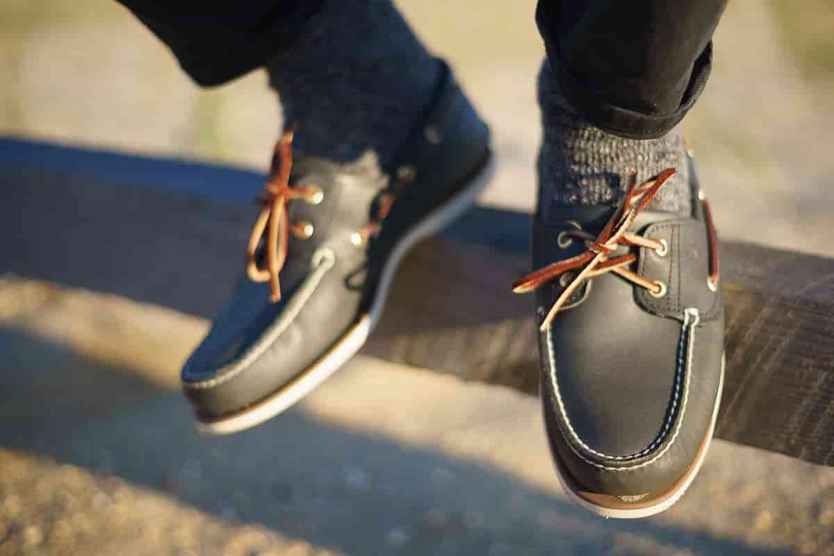  Leather Boat Shoes Mens 